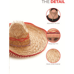 Mexické sombrero 46 cm